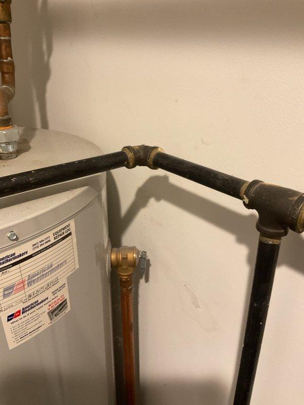 Responded to emergency gas leak affecting three residential units with gas service currently shut off by utility company. Performed comprehensive pressure testing on gas distribution system to identify leak source. Inspected all gas piping, connections, and appliances including furnace and water heater in mechanical room. Located compromised gas line connections with brass fittings and black iron piping. Tested all joints and valves using approved leak detection methods. Documented equipment conditions and piping configurations throughout affected areas. System requires repairs to gas piping connections before utility company can restore service and units can be safely reactivated.