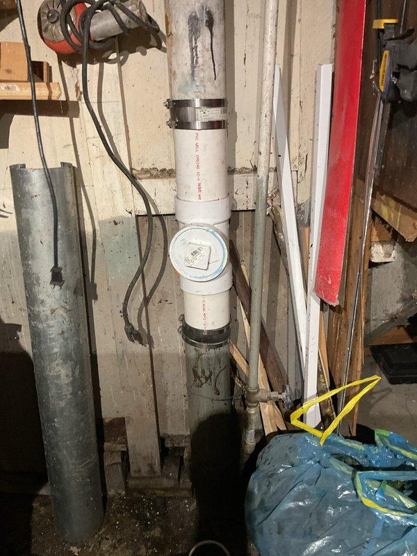 Responded to service call for unused basement toilet overflowing with sewage waste. Upon arrival, accessed the basement utility area and located the affected fixture along with the main drain and sewer system. Deployed professional drain cleaning equipment with motorized drum and cable system to address the blockage in the sewer line. Investigated the PVC waste pipe system and associated plumbing infrastructure to identify the source of the backup. Cleared the obstruction causing the overflow condition, restoring proper drainage function to the basement toilet and sewer system.