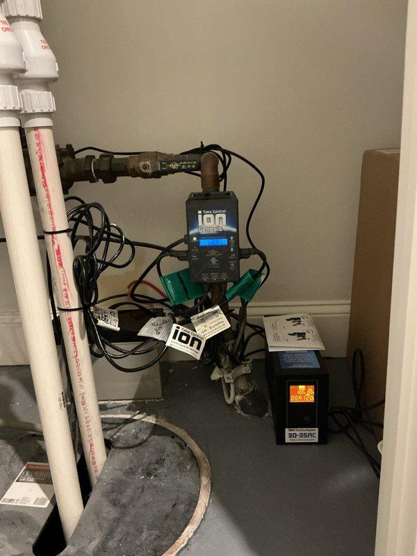 Performed VIP maintenance on two tank-style water heaters, including comprehensive system inspection, testing of electrical components, and verification of proper operation using diagnostic equipment. Conducted water quality testing with ion monitoring devices and performed standard maintenance procedures on all piping, valves, and connections. Follow-up appointment scheduled to install 35 ACI inverter and battery under warranty coverage.