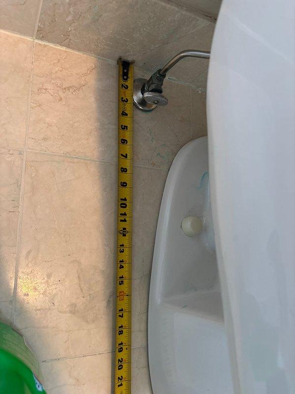 Completed toilet installation using customer-supplied fixture at afternoon appointment. Removed existing toilet, verified proper floor flange condition and measurements, and installed new white porcelain toilet with appropriate wax ring seal. Connected water supply line from wall-mounted shutoff valve to tank fill valve using flexible supply hose, ensuring proper alignment and leak-free connections. Verified toilet was level, properly secured to floor flange, and tested flush operation and tank refill function to confirm successful installation.