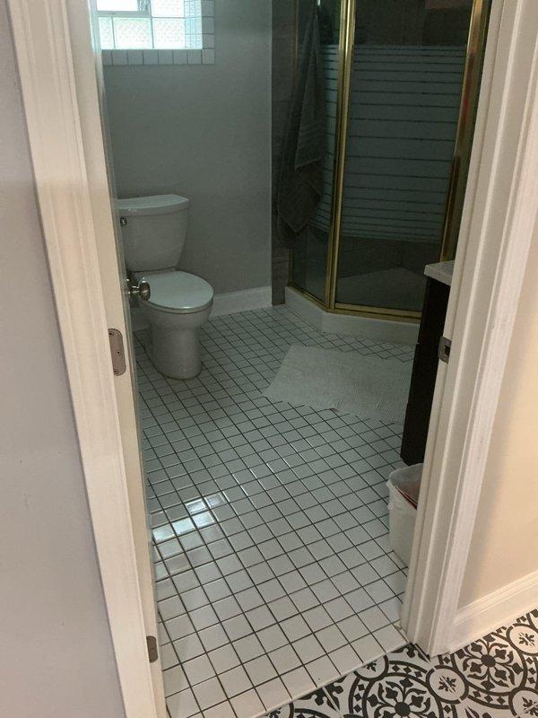 Conducted comprehensive basement flood control assessment in response to previous flooding issues. Evaluated existing drainage system including floor drain, plumbing fixtures, and utility area configuration to determine optimal flood prevention solutions. Documented current conditions of basement utility space and adjacent bathroom facilities to provide detailed estimate for installation of appropriate flood control measures including potential sump pump system, backwater valve, and drainage improvements.