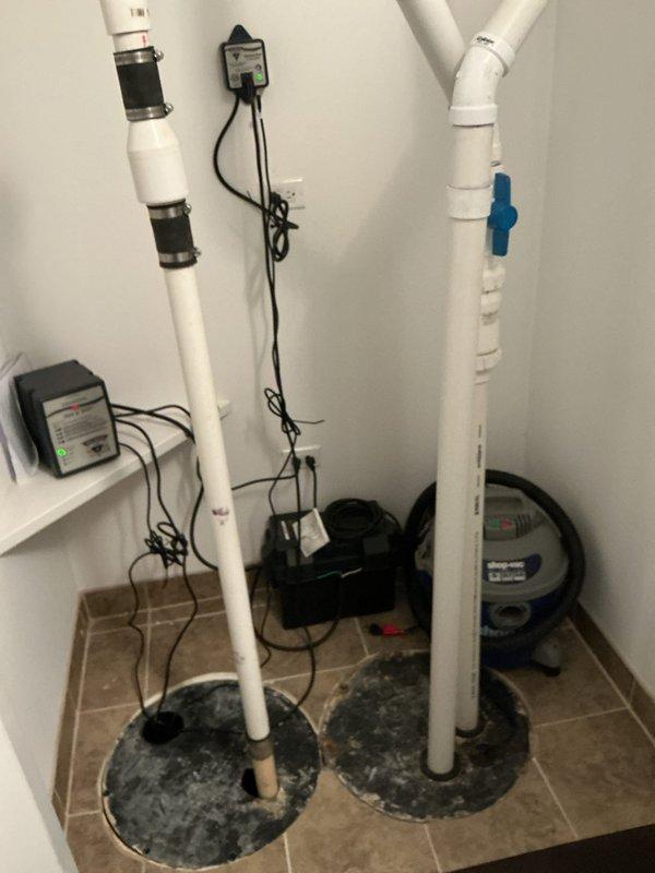 Completed VIP plumbing maintenance service for tankless water heater system and luxury shower installation. Inspected tankless water heater mechanical room setup including PVC supply and drain lines, ball valve operation, electrical control panel functionality, and proper sealing at floor penetrations. Verified multi-head shower system with thermostatic mixing valve, body spray jets, and chrome fixtures operating correctly with no leaks or pressure issues detected.