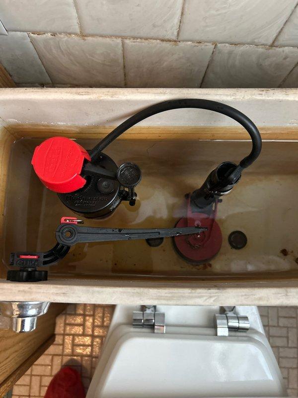 Responded to complaint of slow-filling toilet tank. Upon inspection, removed tank lid and evaluated internal flush mechanism components. Found existing fill valve and float assembly functioning below optimal performance standards. Replaced faulty fill valve assembly with new unit featuring adjustable float mechanism and improved flow control. Tested refill cycle to ensure proper water level and fill time. Verified all tank components operating correctly with no leaks detected.