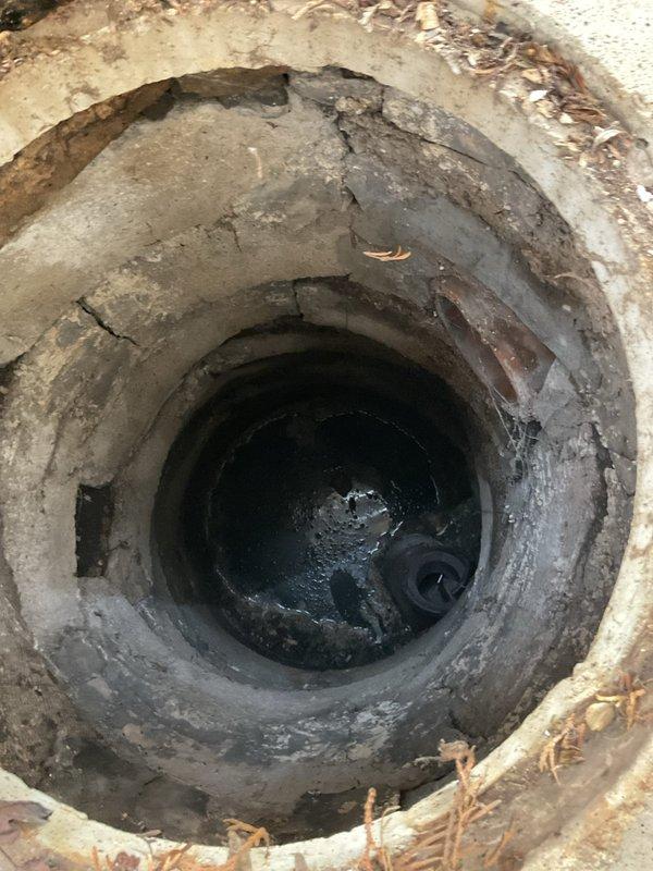 Performed preventative maintenance rodding of main sewer line at customer's request. Accessed main line through exterior cleanout located under covered patio area. Successfully cleared and rodded entire main sewer line to prevent future blockages, though no existing obstructions or drainage issues were present at time of service.