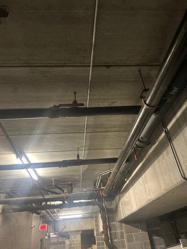 Conducted assessment of failed water booster system in an eighteen-unit, five-story commercial building. Evaluated a non-operational 3 HP ground floor booster pump (approximately 15-20 years old), inspected the adjacent expansion tank for potential replacement needs, and identified necessary pipe repairs connected to the expansion tank. Documented existing mechanical infrastructure and provided comprehensive estimate for system restoration.