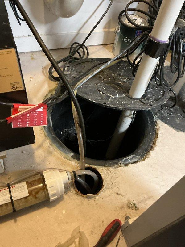 Completed annual VIP plumbing maintenance inspection at residential property. Performed comprehensive evaluation of sump pump system, including inspection of pump basin, discharge piping, electrical connections, and float mechanism to ensure proper operation and readiness for seasonal demands.