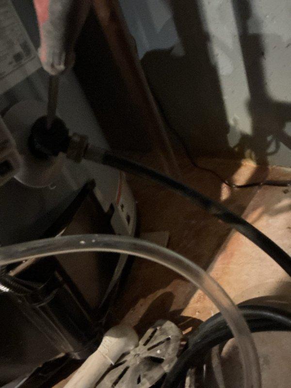 Completed VIP maintenance inspection on tanked water heater system. Performed comprehensive evaluation of water heater components, including examination of heating elements, thermostat operation, pressure relief valve, and anode rod condition. Assessed tank for signs of corrosion, leakage, or sediment buildup. Inspected all associated plumbing connections, supply lines, and shut-off valves for proper operation and potential wear. Updated and revised previous repair proposal from November to reflect current equipment condition and necessary corrective actions. Documented findings with photographic evidence of utility area mechanical systems and plumbing infrastructure for maintenance records.