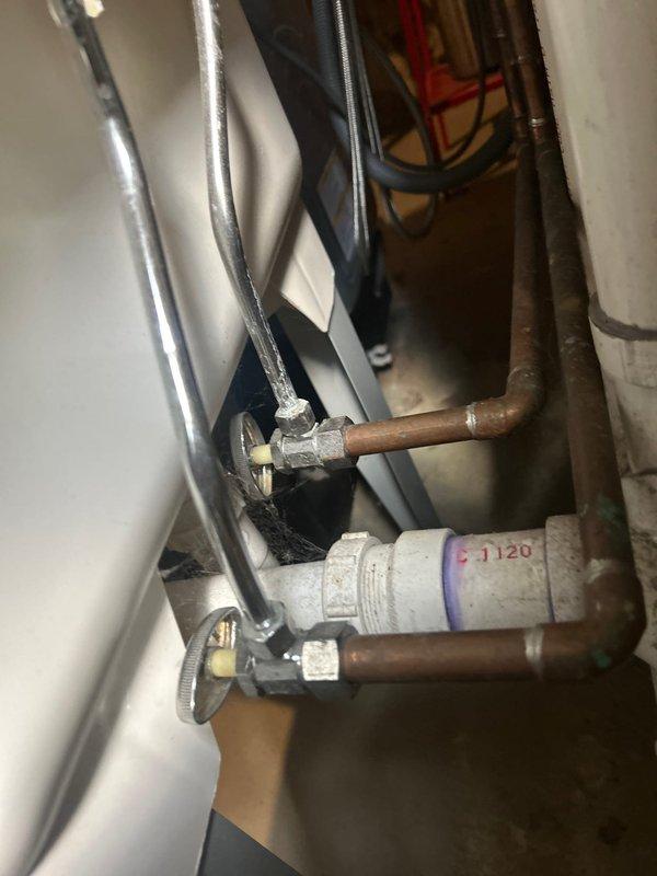 Removed and replaced existing utility sink in basement with new stainless steel dog washing station. Connected all necessary plumbing lines including hot and cold water supply using copper and PVC piping, ensuring proper drainage and secure fittings with appropriate clamps and connections. Unit was installed on casters for mobility, tested for leaks, and confirmed fully operational upon completion.