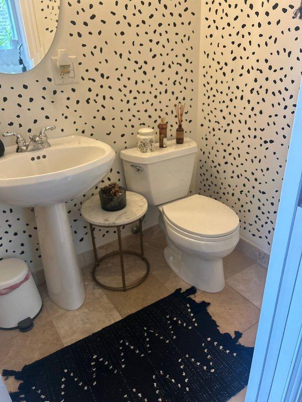 Completed plumbing service call for toilet inspection and maintenance in residential bathroom. Upon arrival, assessed toilet fixture and surrounding plumbing components for proper operation and potential issues. Performed standard diagnostic procedures, verified water supply connections, flush mechanism functionality, and checked for any leaks or performance concerns. All fixtures found to be in proper working order with no immediate repairs required. Documented site conditions with photographic records for service file.