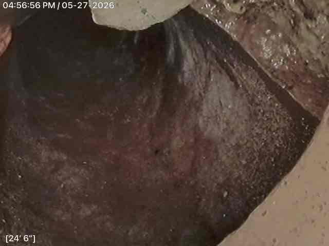 Conducted comprehensive drain and sewer system evaluation for residential property experiencing main line failure. Investigation revealed collapsed sewer pipe in street section in front of property. Documented crawlspace and underground access points with photographic evidence showing structural conditions and pipe routing. Provided detailed estimate for sewer line repair and replacement work required to restore proper wastewater conveyance from residence to municipal connection.