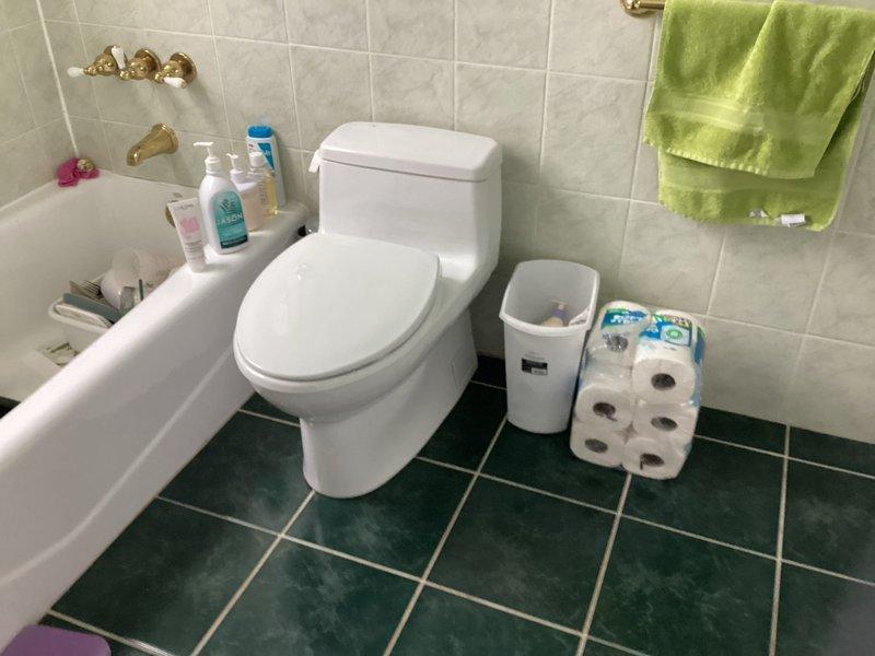 Conducted comprehensive drain and sewer assessment for commercial building requiring facility shutdown at 9AM. Inspection included evaluation of plumbing fixtures in bathroom facilities featuring traditional brass fixtures and kitchen area with double-basin sink installation and ornate brass faucet assembly. Documented existing conditions through photographic documentation to support estimate preparation for drain and sewer system services.