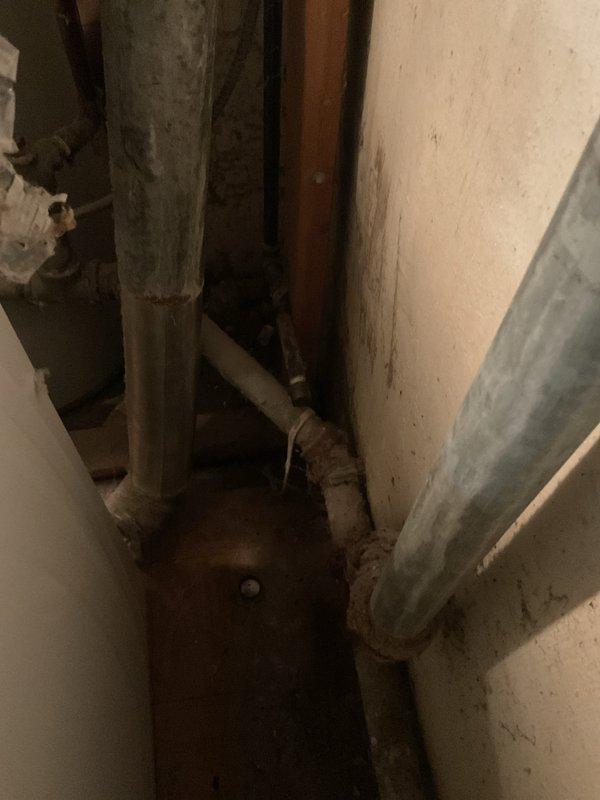Responded to a gas leak emergency at residential property where the gas supply had been shut off as a safety precaution. Conducted comprehensive pressure testing and leak detection throughout the gas distribution system, identifying approximately 5-6 active leak points in the aging plumbing infrastructure. Inspected older gas piping system in basement and crawl space areas, documenting corroded fittings, deteriorated valve housings, and compromised pipe connections showing significant weathering and age-related degradation. Photographed all identified leak locations and affected components for documentation and estimate preparation purposes. Gas supply remains shut off pending necessary repairs to restore system integrity and safe operation.