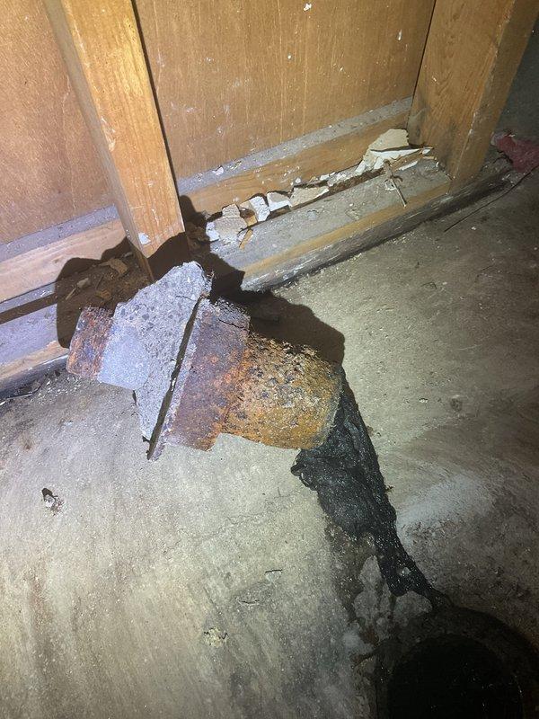 Responded to basement shower remodeling project where homeowner encountered drainage complications during installation. Conducted on-site assessment of existing floor drain system and deteriorated shower pan assembly with cracked components requiring replacement. Evaluated drainage infrastructure including P-trap configuration and utilized camera inspection equipment to diagnose subsurface plumbing conditions and determine extent of necessary repairs for proper shower installation completion.