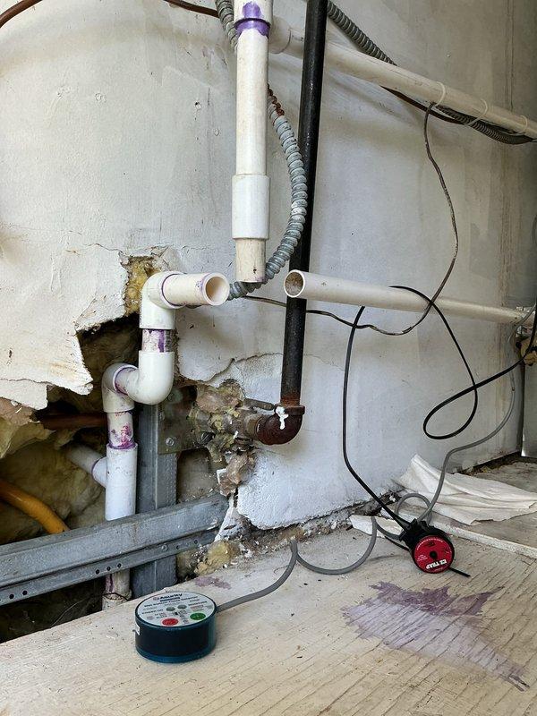 Responded to emergency service call for clogged cleanout in furnace room that was causing furnace outage. Successfully performed rodding service on the cleanout that had been previously installed in the utility area. Cleared blockage and restored proper drainage flow, allowing furnace system to resume normal operation.