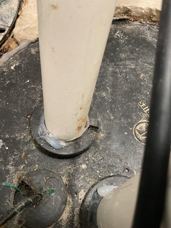 Responded to service call regarding ejector pump odor and motor operation concerns following previous repairs. Inspected ejector pump system, including PVC discharge piping and electrical connections. Verified motor functionality and assessed pump operation to address customer concerns about prior repair work performed by another technician.