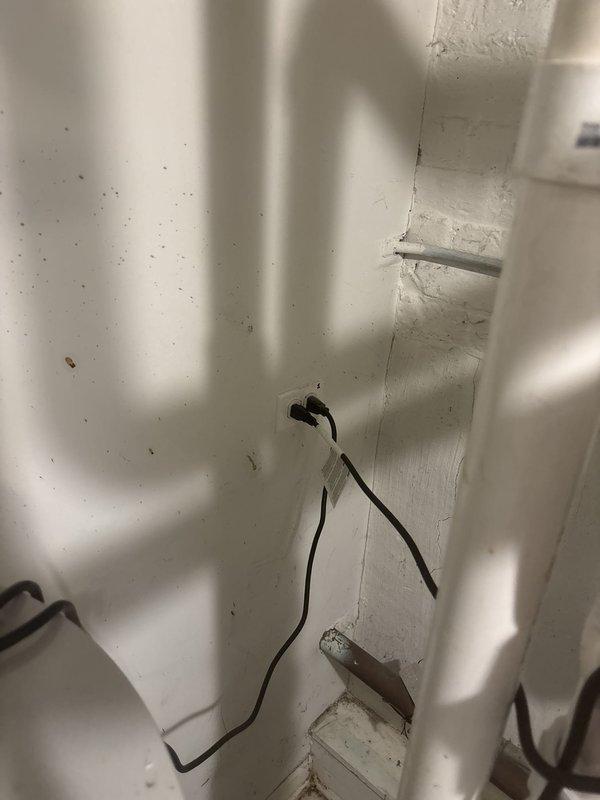 Responded to service call for bathroom toilet not draining and water backing up through laundry drain pipe. Upon investigation, identified a main drain line blockage causing wastewater to backup through the plumbing system. Cleared the obstruction using appropriate drain cleaning equipment, restoring proper drainage to both the toilet and laundry drain line. Tested system to verify complete flow restoration and proper drainage function throughout affected fixtures.