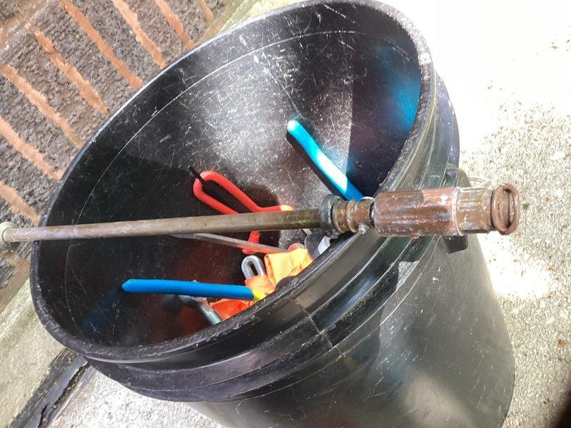 Responded to a call for an exterior water spigot with a leaking valve and a small pipe burst located outside the wall. Upon inspection, identified a deteriorated outdoor hose bib valve mounted on a weathered brick wall showing significant age and exposure damage. Assessed the valve assembly and surrounding plumbing infrastructure, documented the condition of the existing fixture and the compromised pipe section. Provided estimate for necessary repairs including valve replacement and pipe section repair to restore proper function and eliminate water loss.