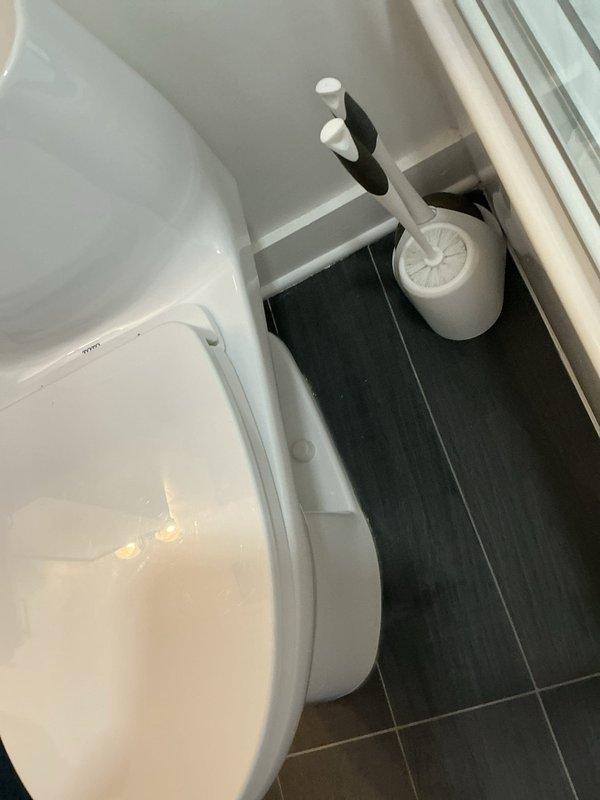 Responded to service call for continuously running toilet. Upon inspection, identified faulty flapper valve causing constant water flow into bowl. Replaced worn flapper assembly and adjusted fill valve to proper water level, restoring normal flush cycle operation and eliminating water waste.
