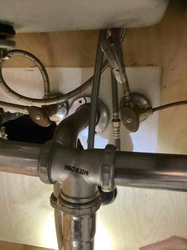 Responded to request for dishwasher shutoff valve replacement required by appliance installer. Assessed existing under-sink plumbing configuration including P-trap assembly, supply lines, and shutoff valve infrastructure. Coordinated service within customer's water shutoff window to facilitate timely dishwasher installation by third-party installer.