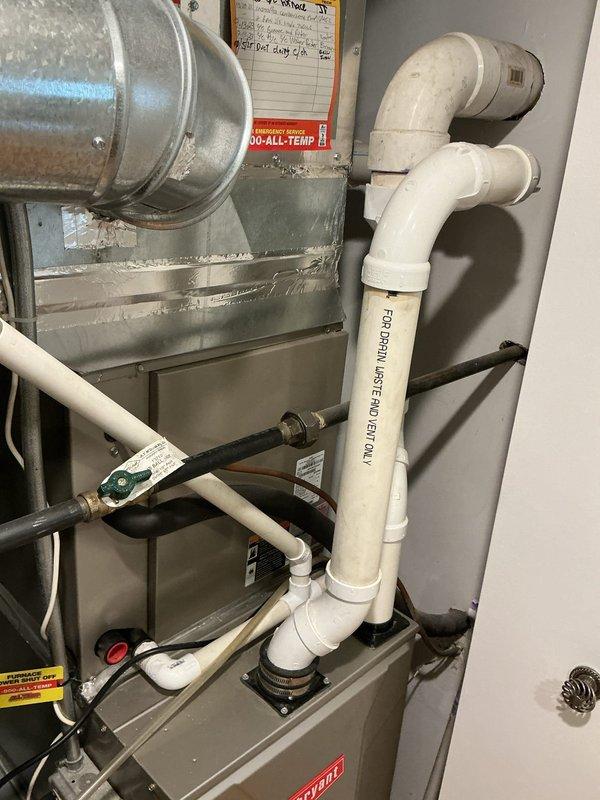Responded to emergency call for gas line servicing exterior line behind garage connected to outdoor grill. Upon arrival, accessed the gas line located beneath the deck structure behind the garage. Conducted thorough inspection of the gas line routing and connections. Performed pressure test on the gas line system to verify integrity and identify any leaks in the line. Inspected all fittings, connections, and pipe runs from the main gas supply through to the grill connection point. Verified proper gas flow and pressure readings throughout the system. All connections tested and confirmed secure with no active leaks detected at time of service completion.