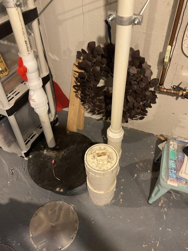 Responded to service call for mainline drainage issue caused by tree root intrusion. Performed assessment of basement plumbing system and floor drain access point to determine extent of blockage in main sewer line. Provided estimate for mainline rodding service to clear root obstruction and restore proper drainage flow.