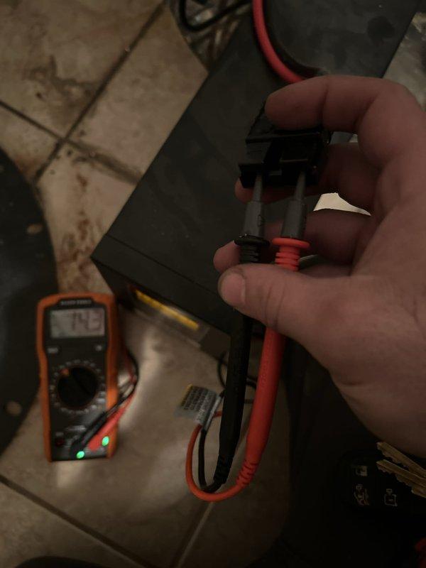 Responded to service call for recently installed sump pump displaying error code and flashing alarm light. Performed diagnostic testing using digital multimeter and clamp meter to assess electrical system functionality and verify proper voltage supply of 142V DC to pump unit. Conducted comprehensive maintenance inspection to identify cause of error condition and alarm activation, ensuring system operational integrity and proper pump performance.