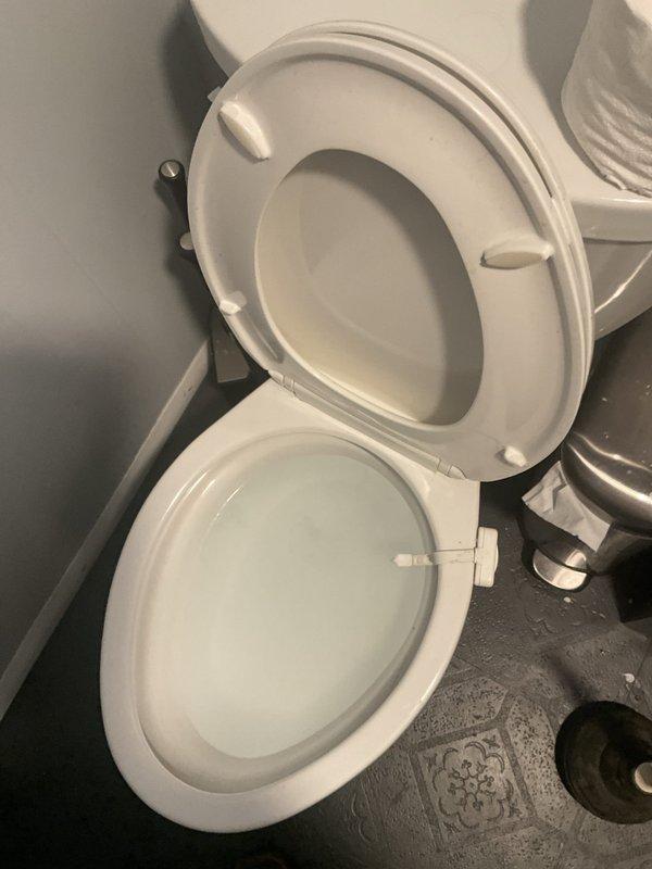 Responded to service call for clogged toilet that would not flush properly. Upon arrival, inspected the fixture and surrounding area, confirmed blockage in toilet drain line. Successfully cleared obstruction using appropriate drain cleaning equipment, restored proper flushing function, and verified complete drainage. Toilet now operating normally with no further issues detected.