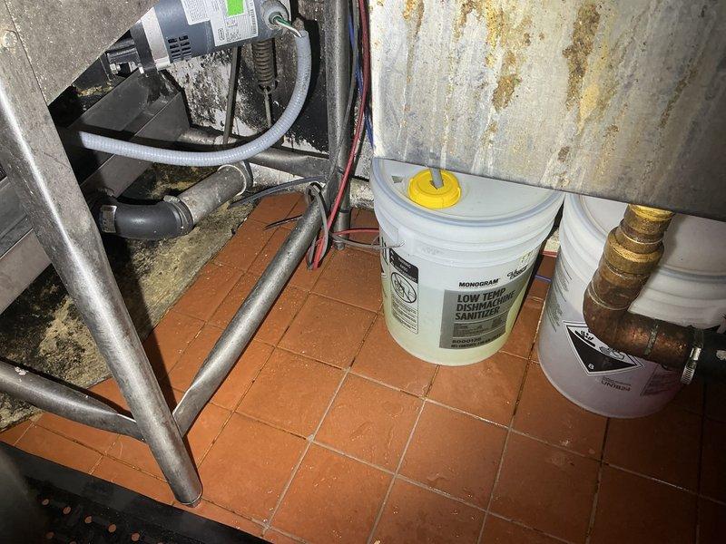 Completed toilet replacement in residential property. Removed existing corroded toilet with deteriorated plumbing connections showing significant rust and mineral buildup. Addressed water leakage issue at supply line connection point. New toilet was procured and installation scheduled with client. Work area showed evidence of long-term moisture exposure requiring assessment of surrounding plumbing infrastructure in utility room area where HVAC and mechanical systems are housed.