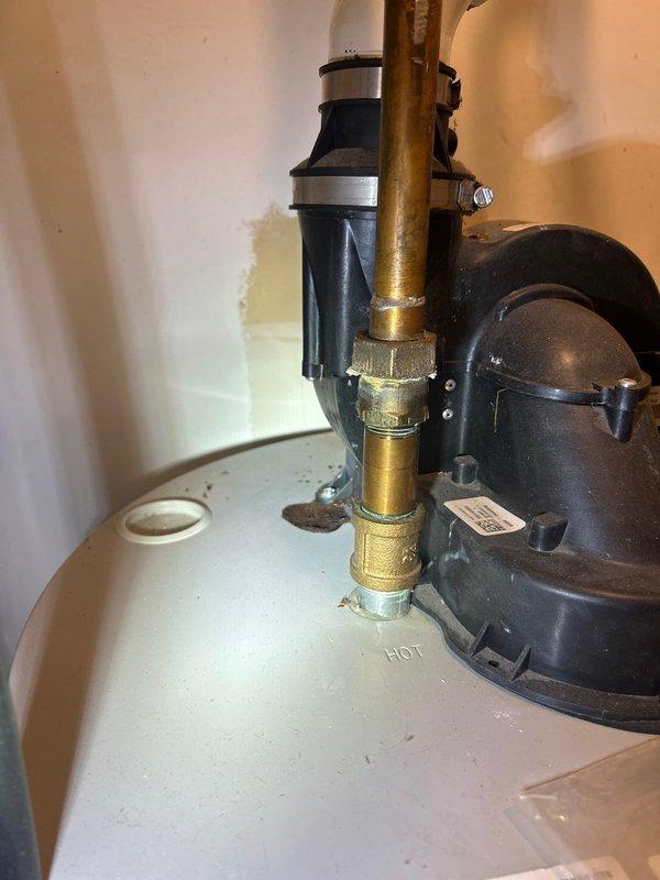 Performed annual maintenance flush on tankless water heater system to remove mineral deposits and sediment buildup. Inspected all plumbing connections, circulation pump, brass fittings, and copper piping for proper operation and signs of wear. System tested and confirmed functioning within normal parameters upon completion of flush procedure.