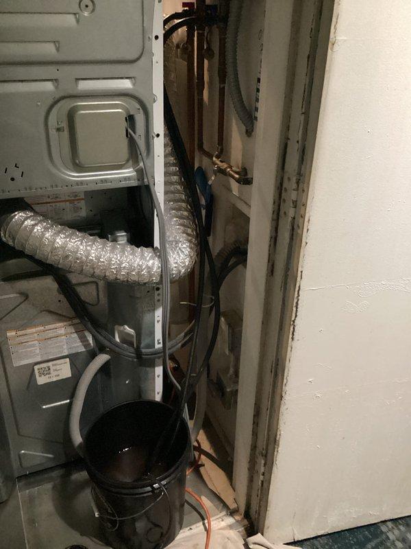 Completed VIP plumbing maintenance service including comprehensive system inspection and water heater flush. Inspected HVAC installation in mechanical room, verifying proper operation of air handler unit, refrigerant lines, and associated copper piping with insulation. Performed routine water heater maintenance including tank flush to remove sediment buildup and extend equipment lifespan. All plumbing fixtures, connections, and mechanical systems inspected and found operating within normal parameters. Documentation updated with service record and photographs taken for maintenance history files.