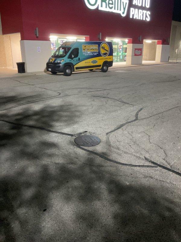 Responded to commercial facility experiencing complete blockage of all toilets and urinals. Conducted initial assessment and located main sewer line access point via manhole in parking lot. Determined that blockage requires hydro-jetting equipment to effectively clear the main line obstruction. Coordinated return visit with appropriate jetting equipment to perform thorough line clearing from manhole access point. Required before and after documentation captured per protocol.