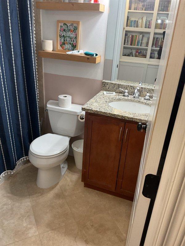 Conducted diagnostic inspection of residential toilet system. Parts have been identified and ordered for necessary repairs. Follow-up installation appointment required to complete service work.
