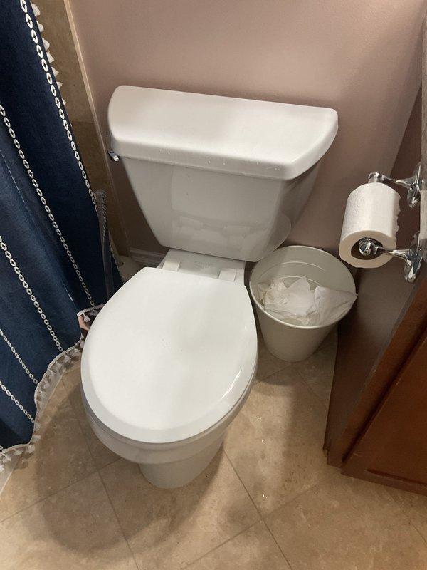 Conducted diagnostic inspection of residential toilet system. Parts have been identified and ordered for necessary repairs. Follow-up installation appointment required to complete service work.