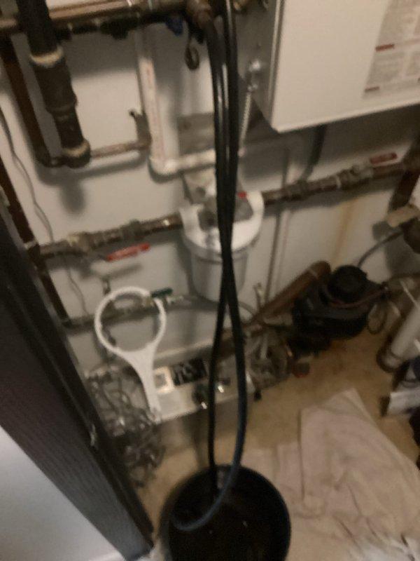 Performed comprehensive tankless water heater flush service to remove mineral buildup and maintain optimal unit performance. Connected flush cart with descaling solution to inlet and outlet service valves, circulated cleaning agent through heat exchanger for recommended duration to dissolve calcium and lime deposits. Upon completion, verified proper water flow, checked all connections for leaks, and confirmed unit operation within manufacturer specifications.