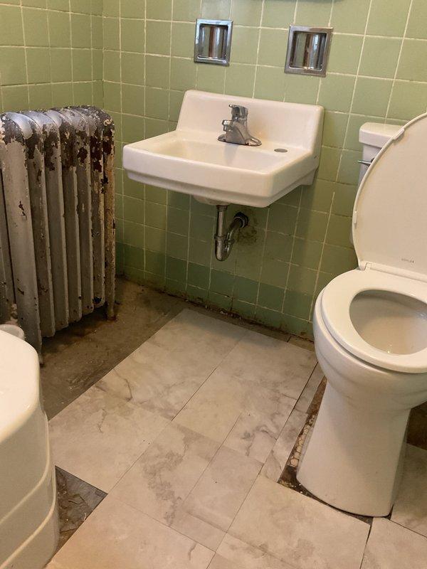 Responded to customer complaint of bathroom sink not draining properly. Performed rodding service to clear obstruction in bathroom sink drain line. Customer agreed to proceed with clearing work after waiving diagnostic fee contingent on accepting estimate. Successfully restored proper drainage function to the fixture.