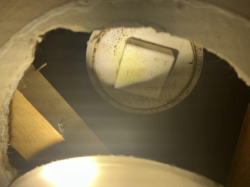 Performed video camera inspection of two exterior drain lines in response to basement seepage issues. Inspected exterior drain grates and documented condition showing significant corrosion, debris accumulation, and weathering that may be impacting proper drainage function. Conducted visual assessment of sump pump system and interior components to evaluate operational status and identify potential contributing factors to water intrusion problems.