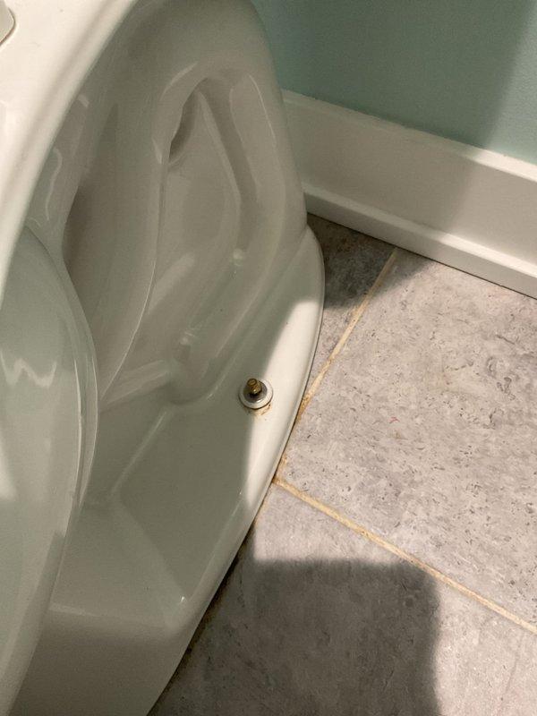 Responded to customer report of toilet leak at base. Upon inspection, confirmed water seepage around toilet flange area due to deteriorated wax ring seal. Removed toilet mounting bolts, lifted and removed toilet from flange to access existing wax ring. Scraped and cleaned old wax residue from toilet base and closet flange. Installed new wax ring with plastic horn onto flange, ensuring proper alignment. Repositioned toilet over flange, compressed wax ring seal, and secured unit with mounting bolts torqued to manufacturer specifications. Tested toilet for proper operation and verified no leakage at base connection. Cleaned work area and left bathroom in serviceable condition.