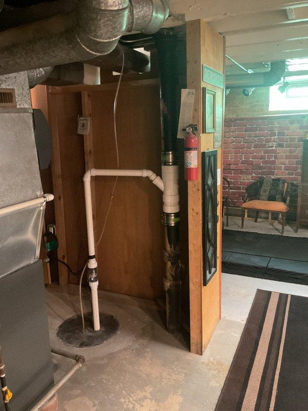 Performed comprehensive sewer line camera inspection on 90-year-old residential property with no reported symptoms or active drainage concerns. Successfully accessed main sewer line through basement cleanout, deployed video inspection equipment through full length of accessible piping, and documented interior pipe condition throughout the system. All findings photographed and recorded for homeowner review.