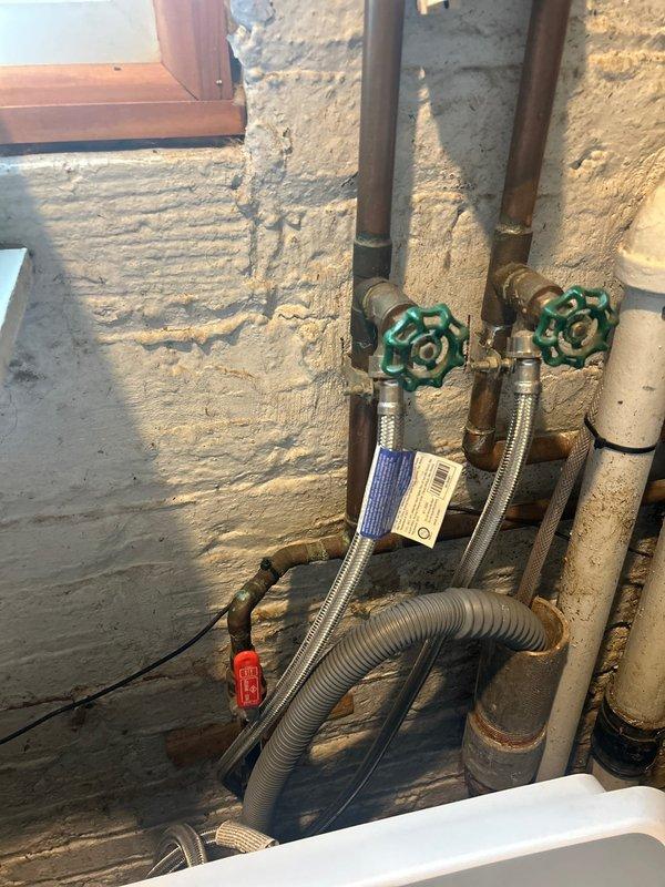 Responded to customer report of unusual noise emanating from water heater. Performed comprehensive inspection of water heater unit and associated plumbing connections. Evaluated copper supply lines, shut-off valves, and flexible connectors for proper operation and signs of sediment-related issues. Discussed water heater flush service as potential solution to address noise concerns and reviewed estimate options with customer for recommended maintenance procedures.