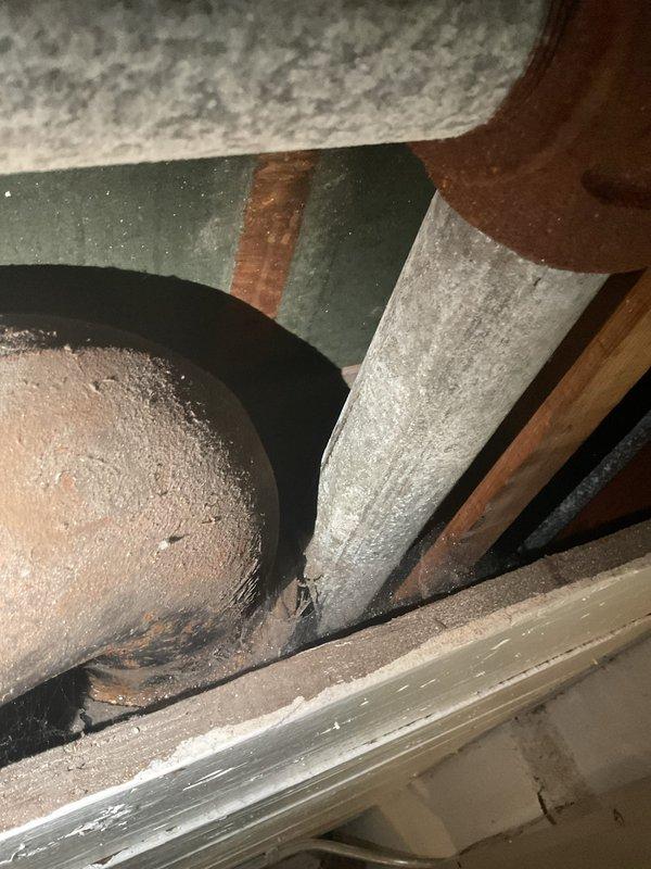 Responded to service call for sewer odor entering the home, primarily noticed in the upstairs bathroom. Conducted thorough inspection of the main drain stack system and confirmed previous findings that the main drain stack in the basement has improper slope, which is contributing to the intermittent sewer gas infiltration. Documented existing plumbing configuration and drainage system layout, including photographing affected bathroom areas and basement mechanical spaces to assess full scope of corrective work needed. Provided detailed quote for re-sloping the main drain stack to meet code requirements and eliminate sewer odor issues.