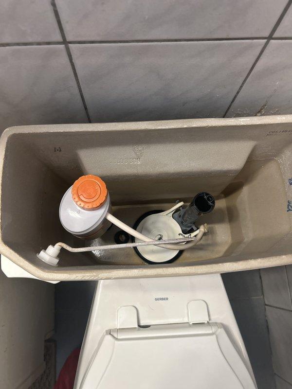 Responded to a continuously running toilet tank issue. Upon inspection, identified a faulty flapper valve in the flush mechanism that was preventing proper seal and causing constant water flow into the bowl. Replaced the worn flapper valve with a new component, tested the flush cycle multiple times to ensure proper operation, and verified that the tank now fills and shuts off correctly without continuous running. All internal tank components, including the fill valve and overflow tube, were inspected and confirmed to be functioning properly.