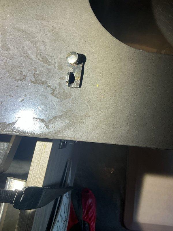 Installed a new Badger 5 1/2 HP garbage disposal unit with chrome sink flange assembly and mounting hardware. Secured all electrical connections and tested unit for proper operation.