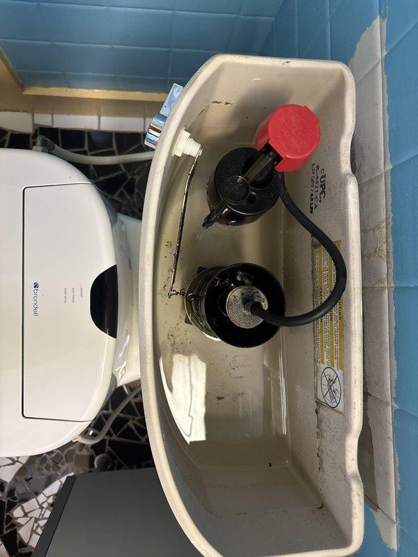 Responded to service call for toilet tank experiencing intermittent refilling issues. Upon inspection, diagnosed faulty fill valve mechanism preventing consistent water flow to tank. Replaced defective fill valve assembly with new unit, adjusted water level settings to manufacturer specifications, and tested flush cycle multiple times to verify proper tank refilling and shut-off operation. Confirmed toilet now functioning reliably with no leaks detected at supply line connections.