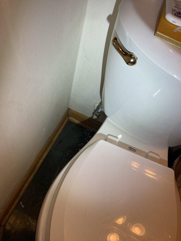 Responded to a toilet leaking at the base. Upon arrival, inspected the fixture and identified water seepage around the base connection to the floor flange. Removed the toilet, replaced the wax ring seal, and reinstalled the unit with proper bolting to ensure a watertight seal. Tested the toilet with multiple flushes to confirm the leak was resolved and no further water discharge was present at the base.
