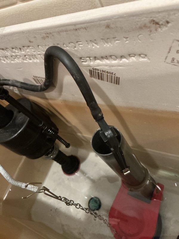 Responded to warranty call for continuously running toilet. Diagnosed faulty flapper valve causing constant water flow and completed toilet rebuild to restore proper function.