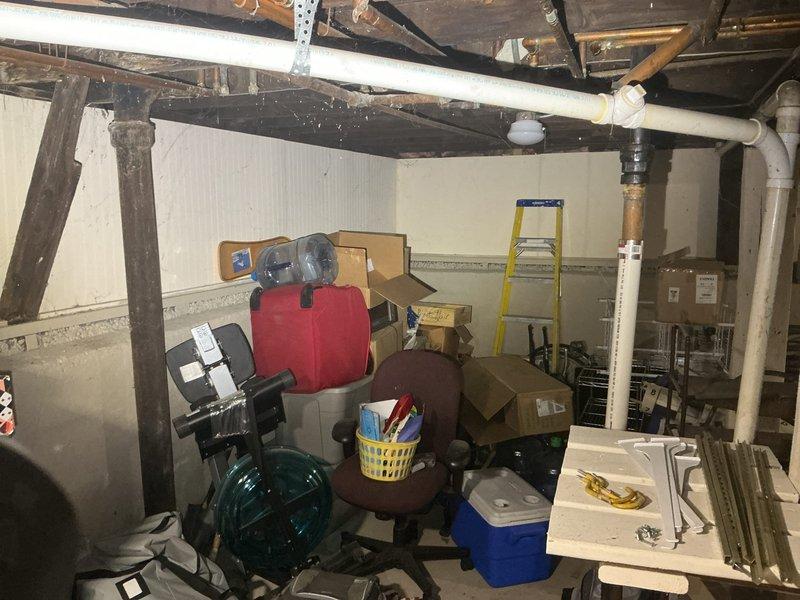 Responded to customer callback regarding previously provided estimates for plumbing repairs. Customer confirmed they no longer wish to proceed with sump pump installation but remain interested in moving forward with bathroom and kitchen piping repairs. Conducted site visit to basement area to review existing conditions and verify scope of work for remaining projects. Photographed current plumbing infrastructure including visible PVC supply lines and drainage systems running through ceiling joists and along foundation walls. Confirmed estimates are still valid for the bathroom and kitchen piping work. Discussed project timeline and next steps with customer for scheduling the approved repairs.