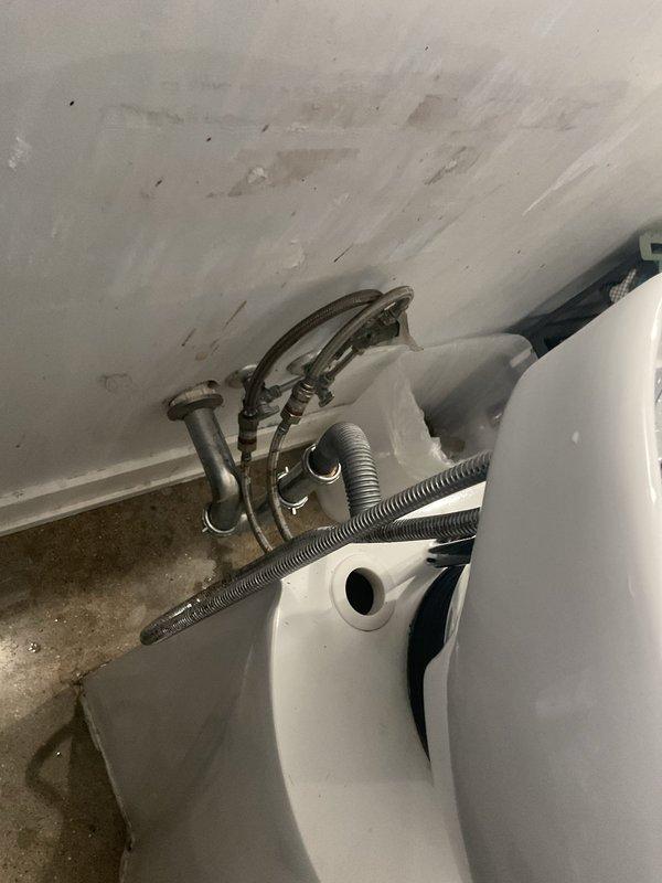 Responded to clogged drain issue affecting two shampoo bowls in salon utility area. Upon inspection, accessed plumbing connections in maintenance room and cleared blockages from drain lines servicing both fixtures. Verified proper drainage flow restored to both shampoo bowls and confirmed all plumbing connections secure upon completion.
