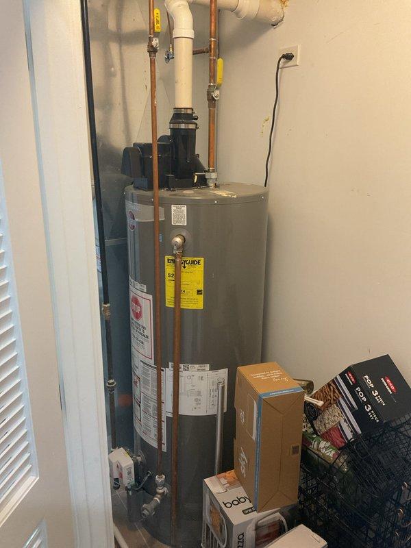 Responded to service call for lukewarm hot water issue following recent water cartridge replacement. Upon inspection, diagnosed and addressed temperature delivery problem at the water heater. Verified proper operation of water treatment system, water heater connections, and associated plumbing components to restore full hot water temperature output.