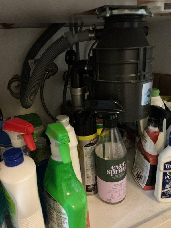 Performed scheduled VIP maintenance on sump pump and water heater system. Conducted thorough inspection of plumbing components including garbage disposal unit, drainage connections, and associated piping beneath kitchen sink. Verified proper operation of all mechanical systems, checked flexible hose connections, and examined mounting hardware for secure installation. All equipment found to be functioning within normal parameters with no immediate service needs identified.