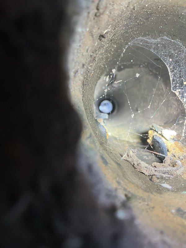 Responded to service call for main water line issues causing pooling water in yard after previous unsuccessful repair attempt. Upon inspection, discovered severely corroded and deteriorated main water line with significant mineral buildup and rust damage compromising line integrity. Completed full main water line replacement to resolve persistent water pooling issue and restore proper water service to the property.